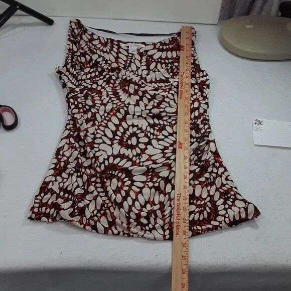 Kenneth Cole New York blouse women's size small sleeveless - Picture 6 of 9